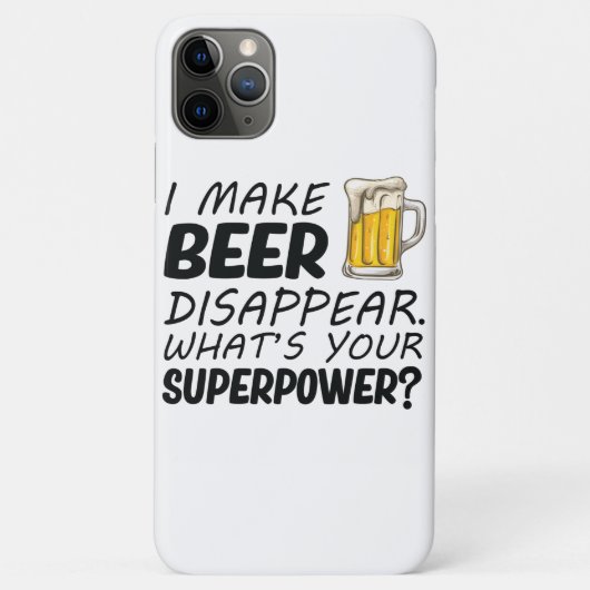 ビールを消す Case-Mate iPhoneケース (裏面)