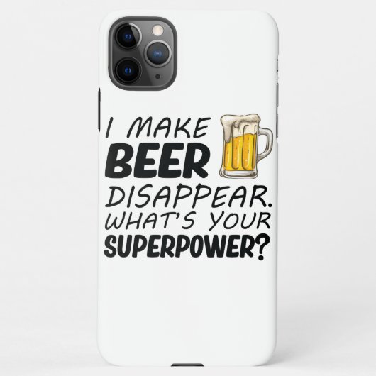 ビールを消す iPhoneケース (裏面)