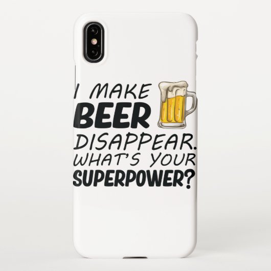 ビールを消す iPhoneケース (裏面)