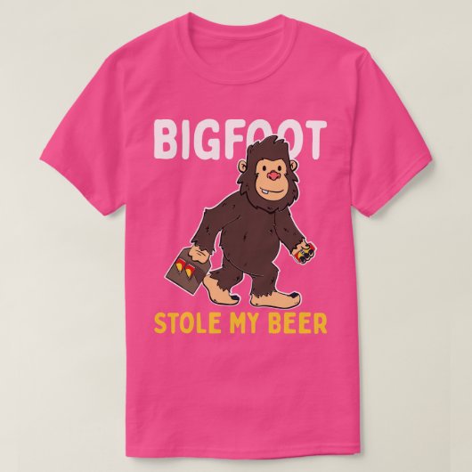 ビールを盗んだ Tシャツ (デザイン正面)