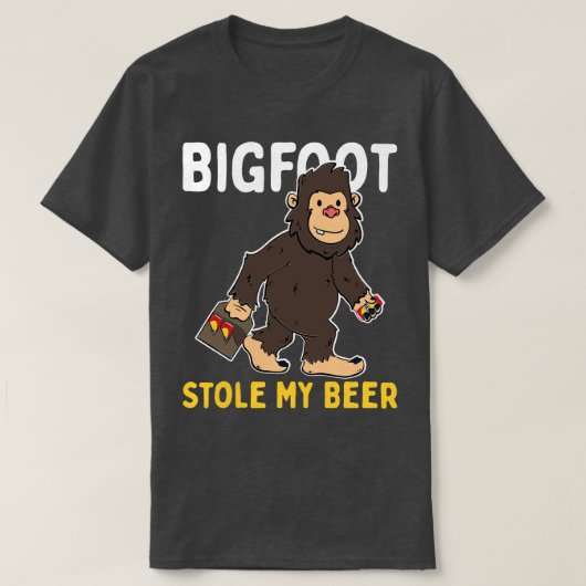 ビールを盗んだ Tシャツ (デザイン正面)