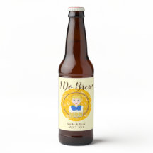 ビールを運ぶかわいい女性のデザイン