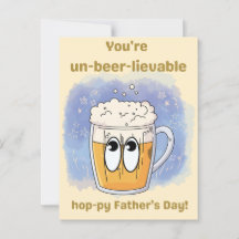 ビールを飲まない – 父の日限定版