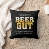 ビールを飲まないNOT BEER GUT誕生日 クッション (ブランケット)