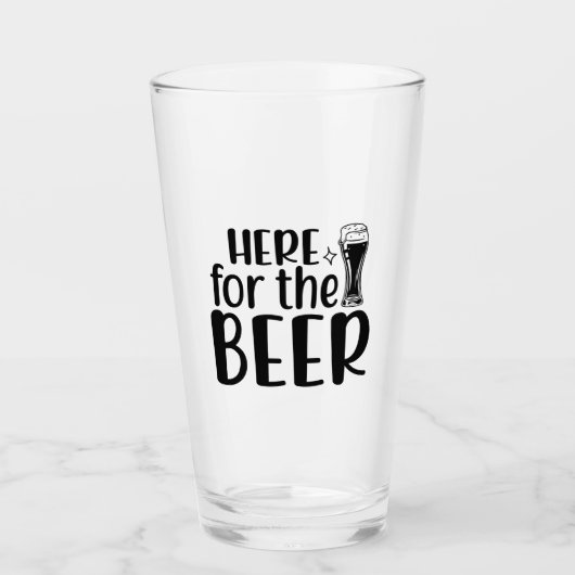 ビールを飲みに来た！ タンブラーグラス (正面)