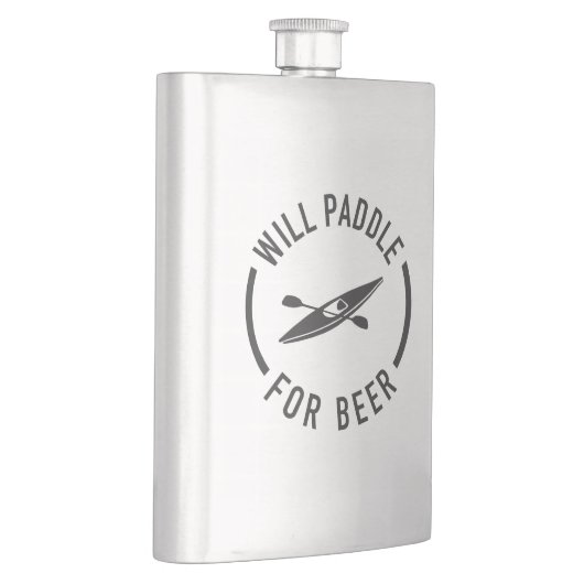 ビールを飲みに行く フラスク (右)