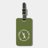 ビールを飲みに行く ラゲッジタグ (正面縦)