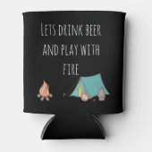 ビールを飲み遊Fire Camping Campで飲もう 缶クーラー (正面)