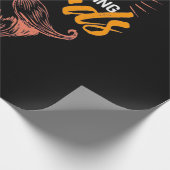 ビールを飲み、ひげを育てる ラッピングペーパー (角)