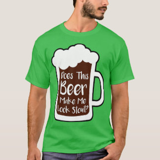 ビールを飲むとスタウトに見える Tシャツ
