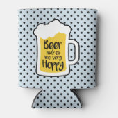 ビールを飲むとボコボコになる 缶クーラー (正面)