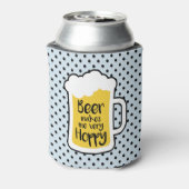 ビールを飲むとボコボコになる 缶クーラー (缶裏面)