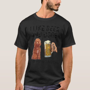 ビールを飲むのが好きで犬のパピヨンかも3 P Tシャツ