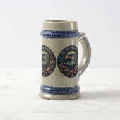 ビールを飲むのではな祝く、作り物で飲みなさい ビールジョッキ (正面右)