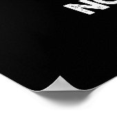 ビールを飲むビールを飲むおもしろいか否かプンダーク ポスター (角)