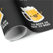 ビールを飲むビールを飲むおもしろいか否かプンダーク ラッピングペーパー (ロールコーナー)