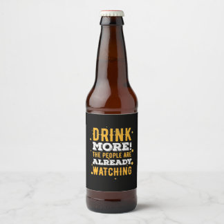 ビールを飲む人もっとビールを飲む ビールラベル