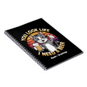 ビールを飲む引用文がおもしろい必要 ノートブック (右側)