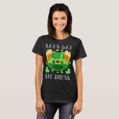 ビールを飲む日飲を取ろうセント・パトリックのダ Tシャツ (正面フル)