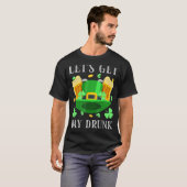 ビールを飲む日飲を取ろうセント・パトリックのダ Tシャツ (正面フル)