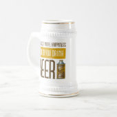 ビールを飲む時 ビールジョッキ (正面左)