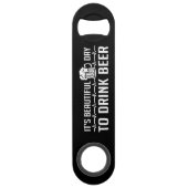 ビールを飲む美しい日だ スピード栓抜き (裏面)