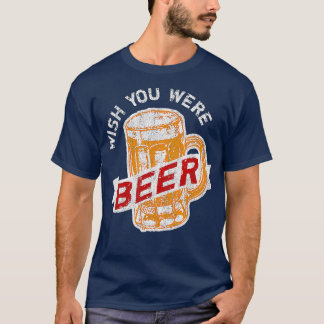 ビールを飲んでいおもしろいただきたい Tシャツ