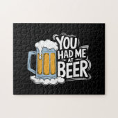 ビールを飲んでくれ ジグソーパズル (横)