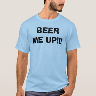 ビールを飲んでくれ!!! Tシャツ