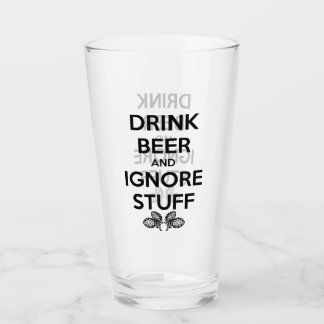 ビールを飲んで無視する物 タンブラーグラス