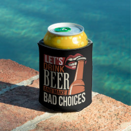 ビールを飲んで選択すおもしろいる 缶クーラー
