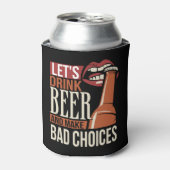 ビールを飲んで選択すおもしろいる 缶クーラー (缶正面)