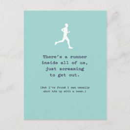 ビールを飲んで黙れ ポストカード