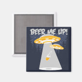 ビールを飲んで！ マグネット (正面/裏面)