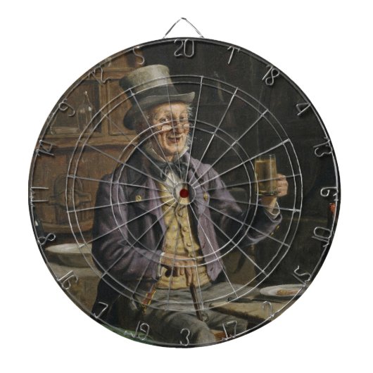 ビールを飲絵画む ダーツボード (正面)