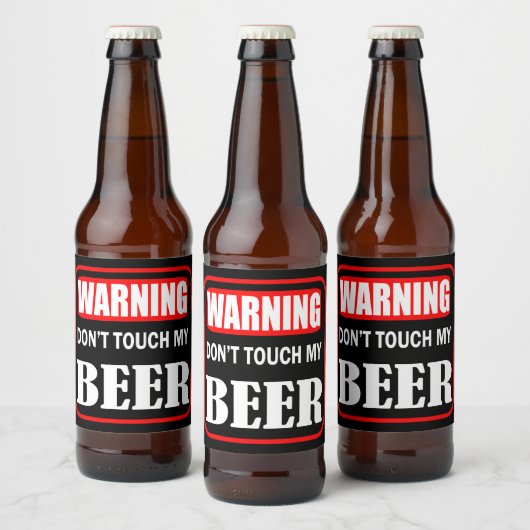 ビールをtouchしない ビールラベル (ボトル)