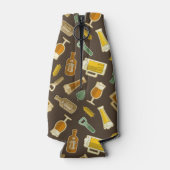 ビールアイコンパターンボトルクール ボトルクーラー (裏面)