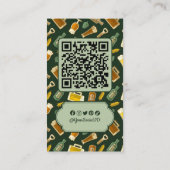 ビールアイコン名刺 名刺 (裏面)