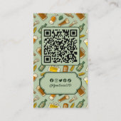 ビールアイコン名刺 名刺 (裏面)