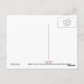 ビールアシのはがき ポストカード (裏面)