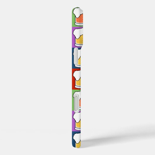 ビールアポップ・アートのートカスタムモノグラムケース Case-Mate iPhoneケース (裏面 / 右)