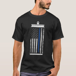 ビールアメリカンフラッグインディペンデンスデイ7月4日 Tシャツ