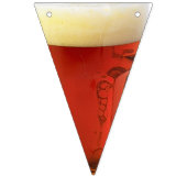 ビールアルコ荷車を引くールユーモアパーティーバナーデコレーション バンティングフラッグ (第2の旗)