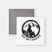 ビールアンダバックパックビール冷蔵庫用マグネット マグネット (正面/裏面)