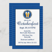 ビールアンドエーデルワイスオクトーバーフェスト 招待状 (正面/裏面)