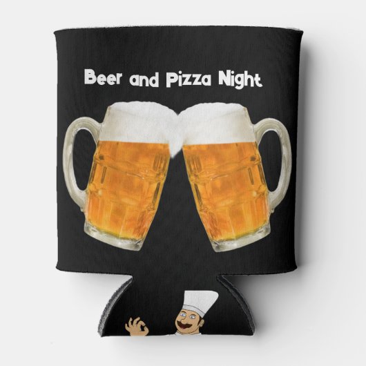 ビールアンドピザナイトクーラーボックス 缶クーラー (正面)