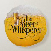 ビールウィスパーラー円枕 ラウンドクッション (裏面)