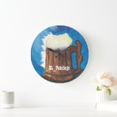 ビールオクロック! ラージ壁時計 (ホーム)