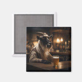 ビールオックヤギ マグネット (正面/裏面)