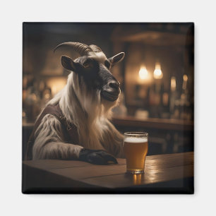 ビールオックヤギ マグネット